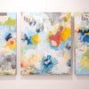 "Sunshine Trio" Triptych 24x30