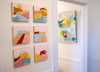 "Sunshine Trio" Triptych 24x30
