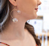 Bubble Celestial Large Iridescent Earrings