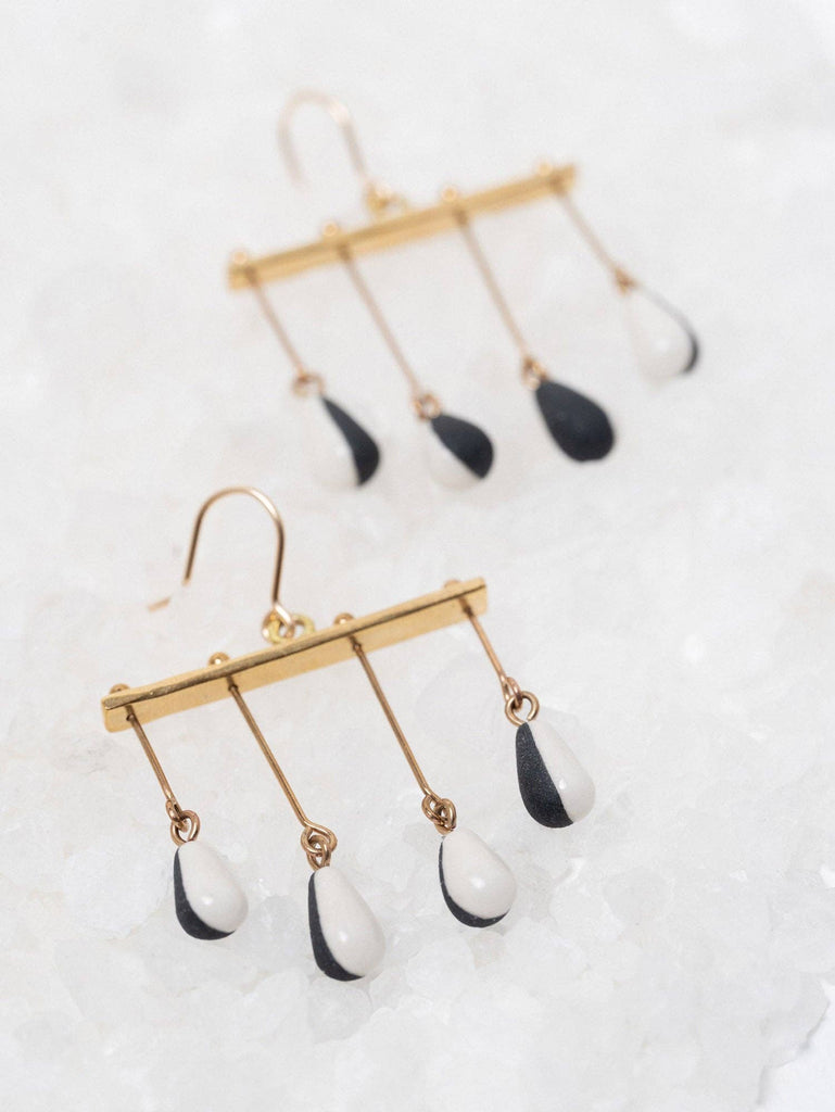 Droplet Chandelier Earrings