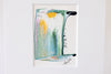 "Joyful Connections" Original Art Framed in 11x14 Aluminum Brass - Glistening Green