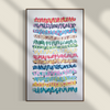 "Beyond and Within" 30x48, Unframed
