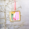 Merry & Bright Original Art Ornament - Candy pink Swish