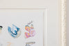 "Bright Spots 29,” Original in Vintage Frame 20.75”x24.75”