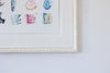 "Bright Spots 29,” Original in Vintage Frame 20.75”x24.75”