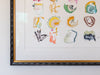 "Bright Spots 30" 28.75”x 22.5” Original Art in Custom Wave Frame