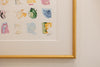 "Bright Spots 4" Original Art in Custom Italian Frame