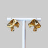 Wave Post Earring - Gold and Silver Available