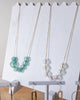 Bubble Globe Necklace- Teal