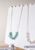 Bubble Globe Necklace- Teal