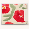 Poinsettia Christmas - Hand Painted Greeting Card, Boxed Set of 6