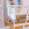 Coral Cascade Earrings