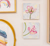 Floral Watercolors on Wood