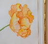 “Alight with Sparks” Custom framed Original Watercolor, pair available
