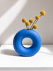 Donut Vase Blue - One of a Kind