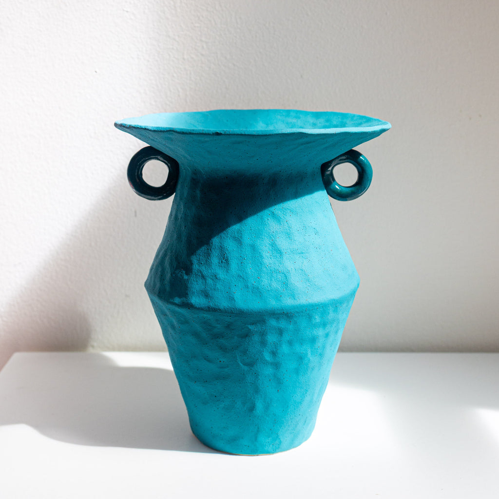 Med Amphora Peacock - One of a Kind