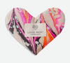 Heart Hand Marbled Eye Pillow