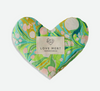 Heart Hand Marbled Eye Pillow