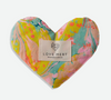 Heart Hand Marbled Eye Pillow