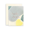 Hello Baby - Hand Painted Greeting Card