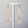 Mother of Pearl Three Flowers on Branch