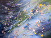 "Flowers Over Water" 36x48" acrylic on wood