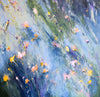 "Flowers Over Water" 36x48" acrylic on wood