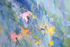 "Flowers Over Water" 36x48" acrylic on wood