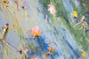 "Flowers Over Water" 36x48" acrylic on wood