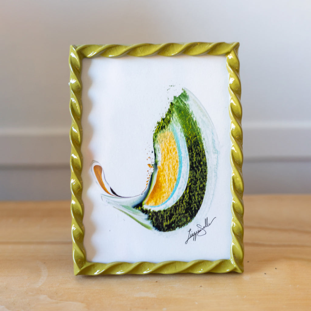 Fine Art Print in Olive Twist 5x7 Frame
