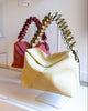 Ana Wave Strap Handbag - Butter Yellow
