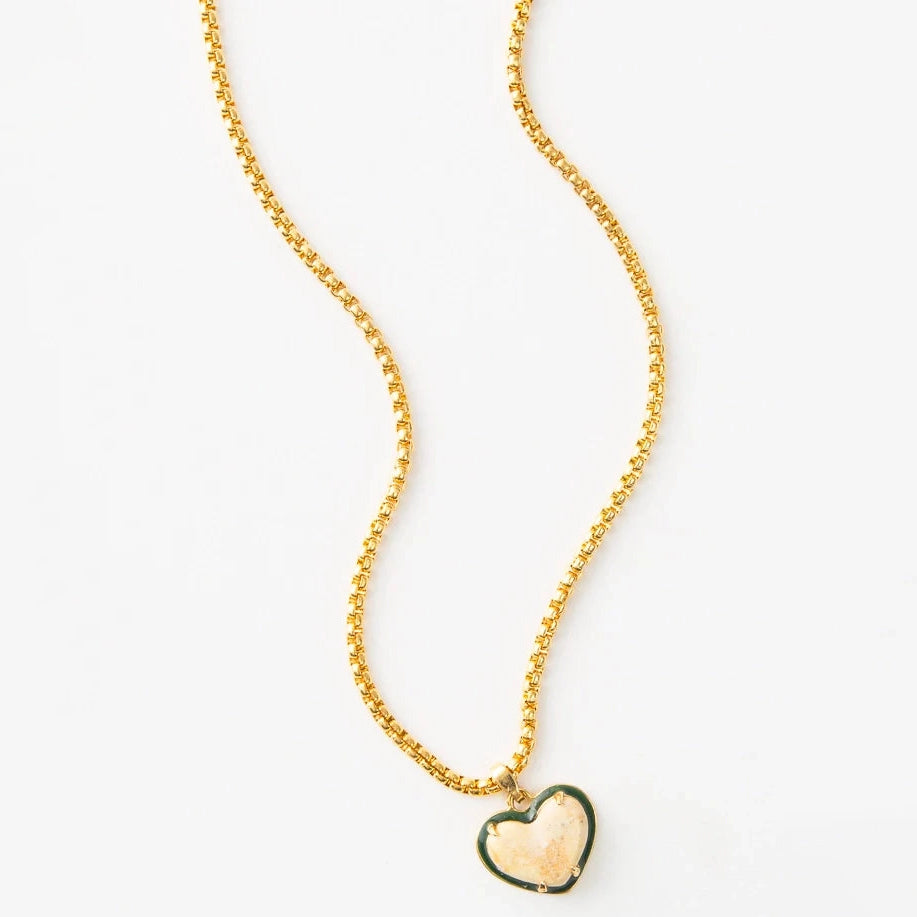 Heart of Marble Necklace
