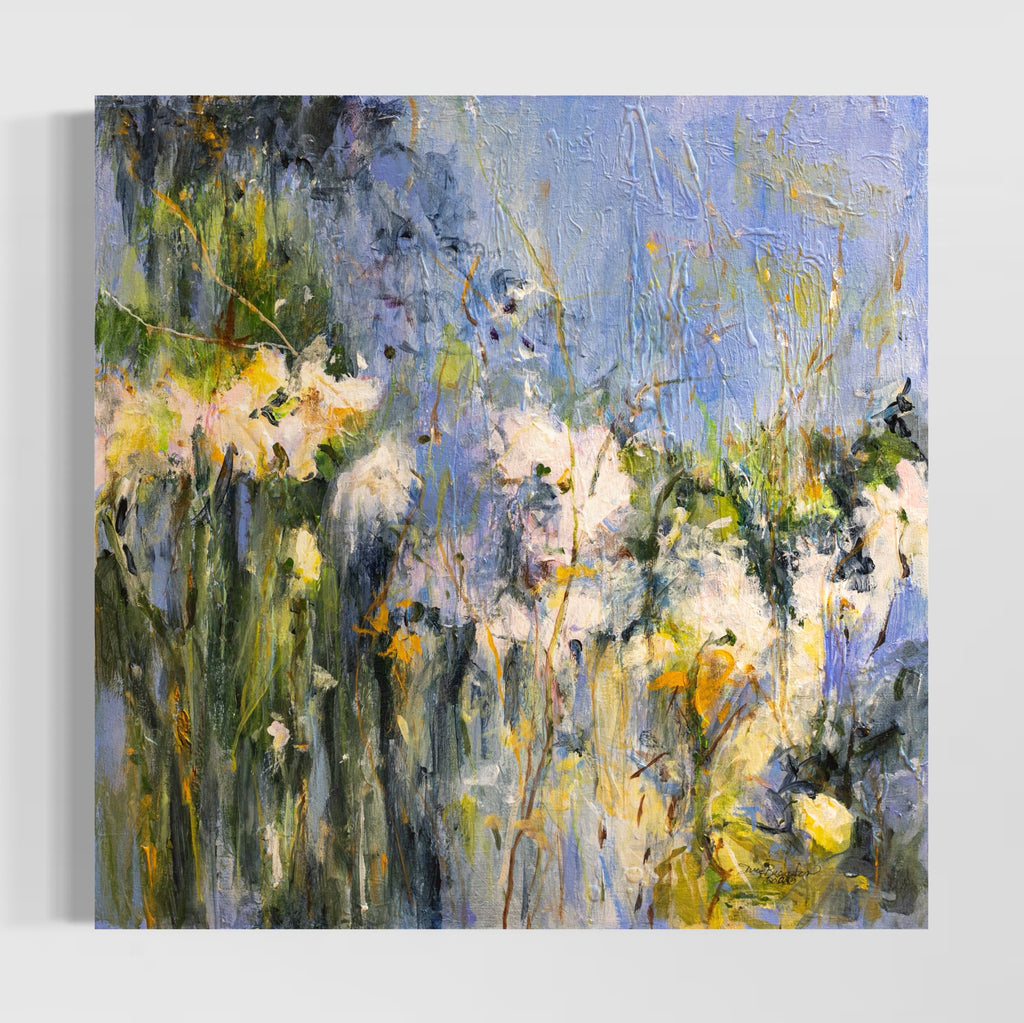 "Just Breathe" 24x24 oil on canvas