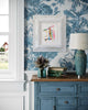 "Rebel Rose,” Original Painting in Painted Chunky Vintage Frame