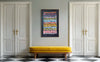 "Within and Beyond" 30x48, Gold Float Frame