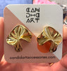 Wave Post Earring - Gold and Silver Available