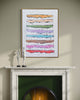 "Learning the Lines" 30x40, Gold Float Frame