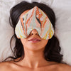 Heart Hand Marbled Eye Pillow