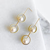 Ariel Earrings - Gold with Pearl