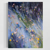 "Flowers Over Water" 36x48" acrylic on wood