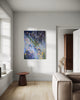 "Flowers Over Water" 36x48" acrylic on wood
