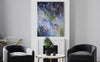 "Flowers Over Water" 36x48" acrylic on wood