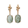 Caldera Seraphinite Bronze Earring