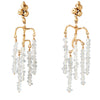 Wisteria Herkimer Diamond Earrings