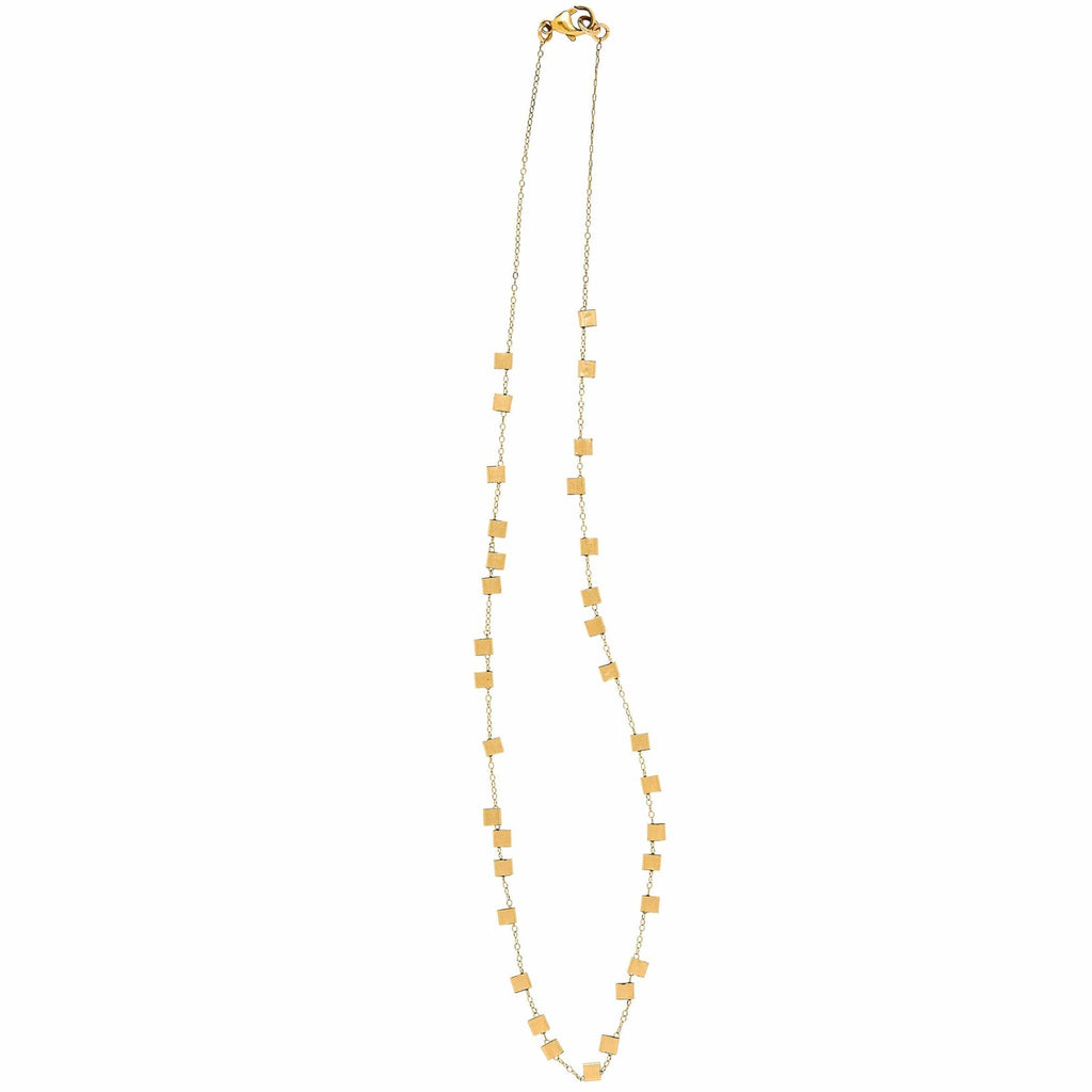 Bertoia Gold filled Chain Necklace