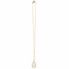 Saturn Pearl Bronze Pendant