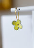 Small Flower Earrings on Stem - Multiple Colors