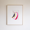 "Joyful Connections" Original Art Framed in 11x14 Aluminum Brass - Scarlett Swish