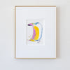 "Joyful Connections" Original Art Framed in 11x14 Aluminum Brass -
