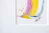 "Joyful Connections" Original Art Framed in 11x14 Aluminum Brass -